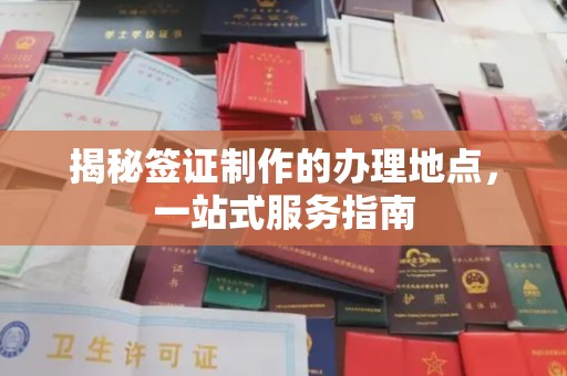 新丰揭秘签证制作的办理地点，一站式服务指南