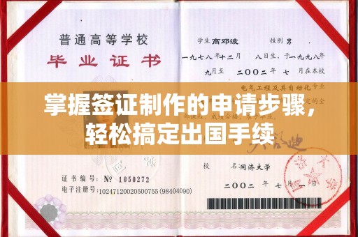 新丰掌握签证制作的申请步骤，轻松搞定出国手续
