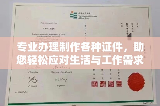 新丰专业办理制作各种证件，助您轻松应对生活与工作需求